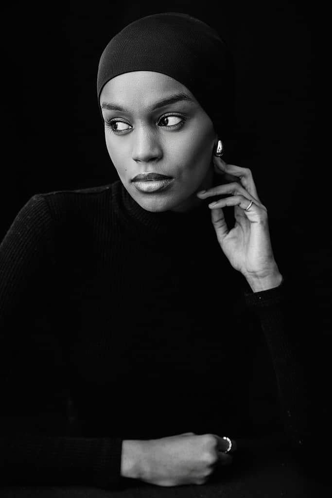 Portrait éditorial noir et blanc – Photographe professionnel Bruxelles – Geoffrey Hanon